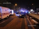 Двойное ДТП в Киеве: на Победы пьяный на VW Caddy протаранил полицейский Toyota Prius - фото 2