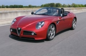 - Alfa Romeo 8C:  