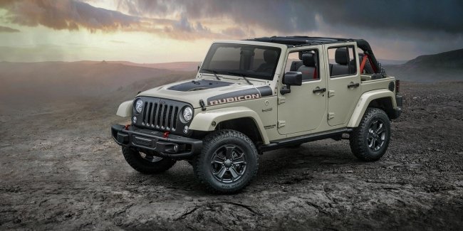 Компания Jeep представила особый внедорожник Wrangler Rubicon Recon