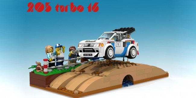 Lego    Peugeot 205 T16 Evolution 2