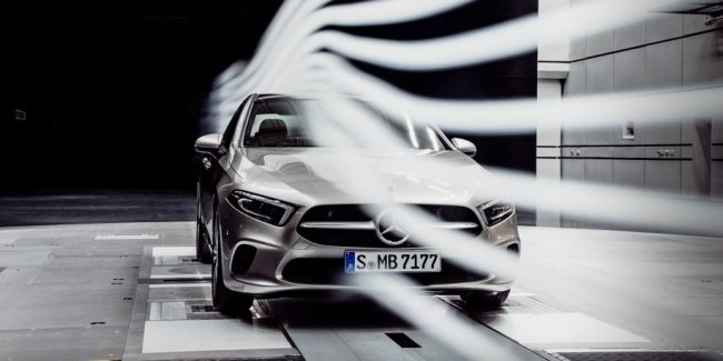 Седан Mercedes-Benz A-Class стал рекордсменом по аэродинамике