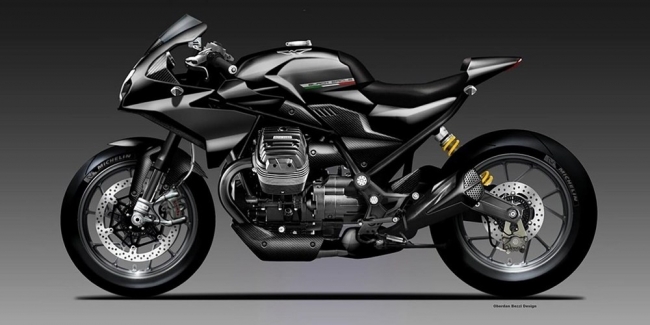  :  Moto Guzzi V85 Black Eagle