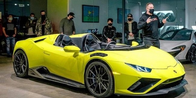 Lamborghini Huracan Aperta:   ?