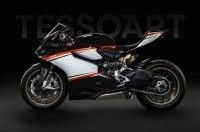Tessoart:  Ducati 1199 Superleggera   Tricolore Nero