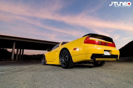 "Желтая молния". Acura NSX 1998 года от компании Drag Pro