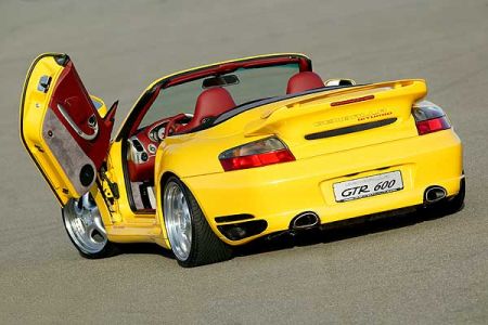 Gemballa тюнинг GTR 600 для Porsche 996 Cabrio