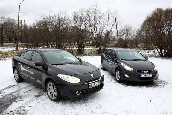 Hyundai Elantra и Renault Fluence