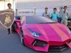 Розовый и картонный: японцы склепали копию Lamborghini Aventador - фото 1