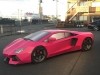 Розовый и картонный: японцы склепали копию Lamborghini Aventador - фото 2