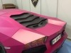Розовый и картонный: японцы склепали копию Lamborghini Aventador - фото 5