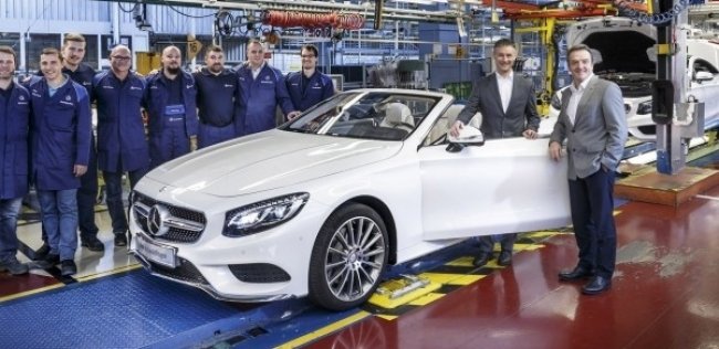 Mercedes-Benz объявил цену на S-Class Кабриолет