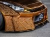 Крутой японский тюнинг: Nissan GT-R в золотых самурайских доспехах - фото 8