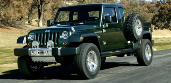 Пикапу на базе Jeep Wrangler дали «зеленый свет»
