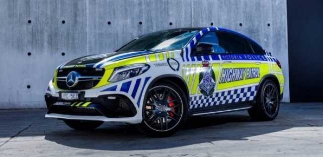 Полиция Австралии получила заряженные Mercedes-AMG GLE Coupe