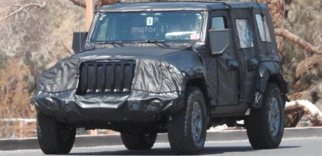 Jeep испытал Wrangler нового поколения в Долине Смерти