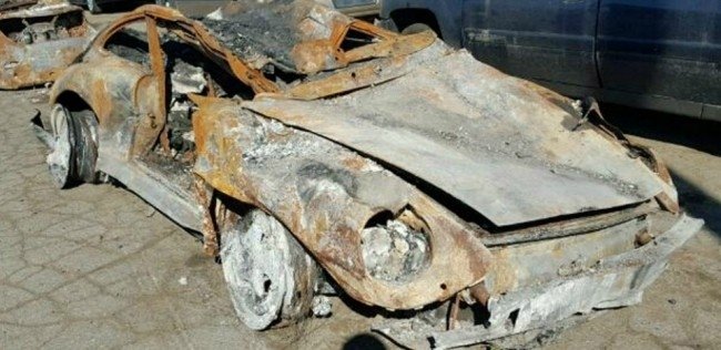 Сгоревший Porsche 1996 года за 95 тысяч долларов