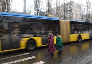 В Киеве 4-5 декабря сдержат перемещение троллейбусов по маршруту №1