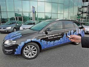 VW научит автомобили самостоятельно парковаться на многоярусных стоянках