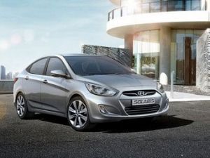Компания Hyundai добавила новые опции седану Solaris
