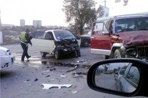 VIP-авария в Крыму: джип отрезал передок 