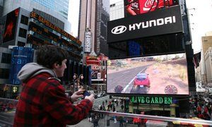 Необычный рекламный ход Hyundai привлекает внимание миллионов