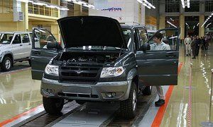 УАЗ увеличил производство до 64 тысяч автомобилей