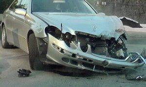 Автомобиль из Белоруссии неудачно подрезал машину помощника президента РФ