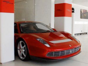 В Лондоне засняли уникальный суперкар Ferrari Эрика Клэптона