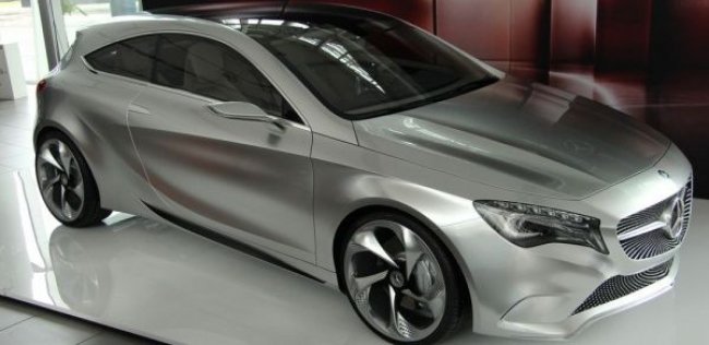 В Киеве можно воочию увидеть Mercedes-Benz A-class Concept