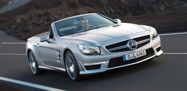 Mercedes назначил цену новому SL 63 AMG