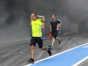 Пожарных на Гран-при Испании представили несведущими