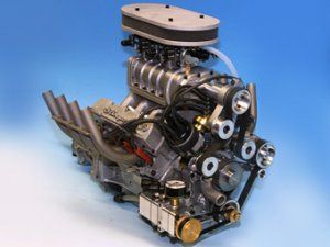 Американцы сделали самый малый во всем мире двигатель V8 с компрессором