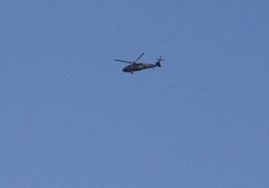 Вертолеты Путина и Медведева формируют в небе пробки в радиусе 100 км