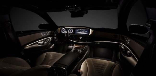 У нового Mercedes-Benz S-Class будет 156 кнопок в салоне