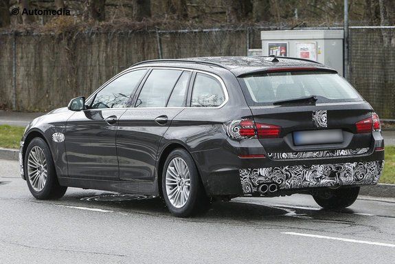 Прототип обновленного универсала BMW 5-й серии Touring