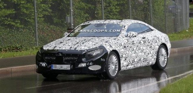 Mercedes провел последние тесты S-Class купе
