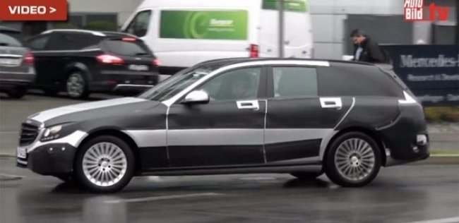 Mercedes-Benz тестирует универсал C-Class нового поколения