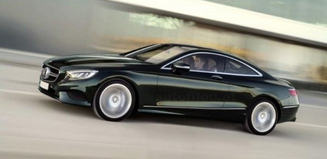 В Сети раскрыли внешность купе Mercedes-Benz S-Class