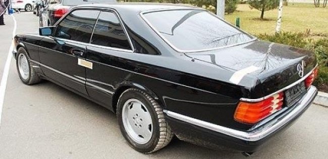 Любимым авто Януковича был Mercedes-Benz 560 SEC 90 года