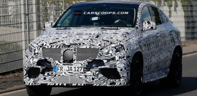 Компания Mercedes-Benz начала тесты AMG-версии кроссовера ML Coupe
