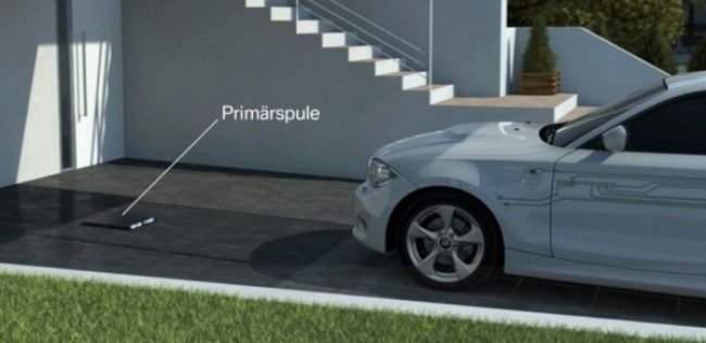 BMW и Mercedes-Benz работают над беспроводной зарядкой для электромобилей