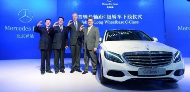 Китайцы получили удлиненный Mercedes C-Class L
