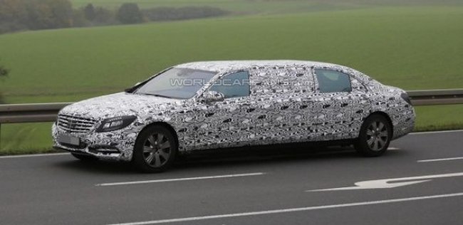 Mercedes S-Class Pullman будет шестидверным
