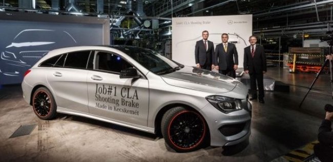 Стартовало производство модели Mercedes-Benz CLA Shooting Brake