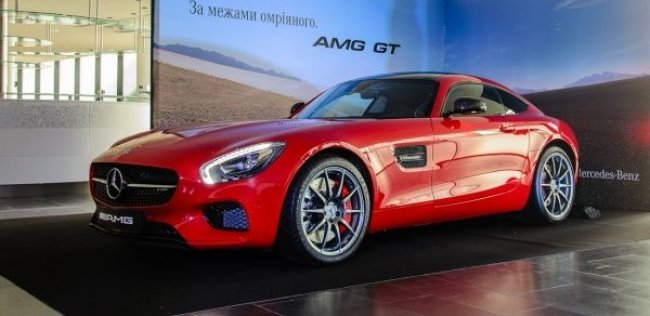 Mercedes-AMG GT приехал в Украину