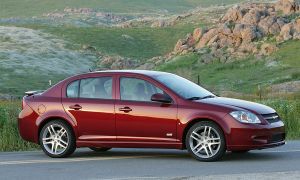 Получены первые официальные фото седана Chevrolet Cobalt SS 2009