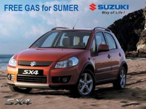 Suzuki предлагает бесплатное топливо