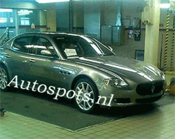 Шпионы увидели прототип новой Maserati Quttroporte