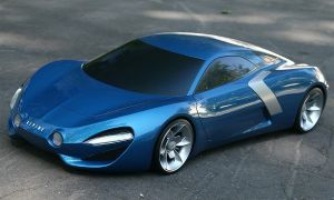 Русский дизайнер разработал концепт Renault Alpine
