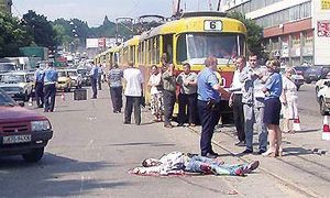 Более половины жертв ДТП в Москве составляют пешеходы